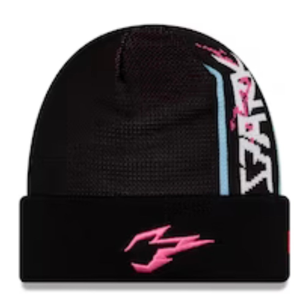 New Era Hangzhou Spark Black Cuffed Knit Hat
